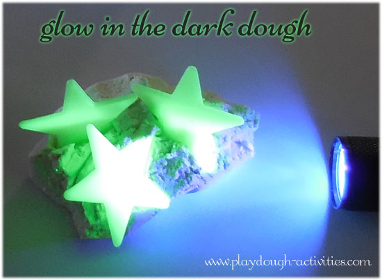 Glow in the Dark Play Dough