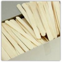 Buy plain wooden craft sticks on Amazon.co.uk
